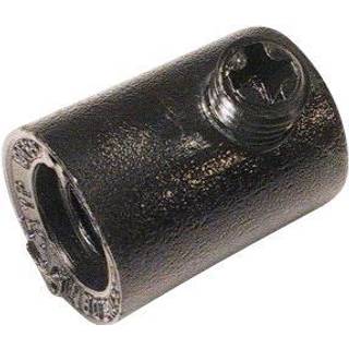 Pinolaflastning med 10mm indvendig gevind sort