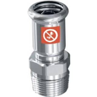 FZ press overgang med lang hals, nippel 76mm x 2.1/2''. Til varmesystemer. M-bakke