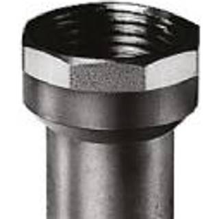 lodde overgangsmuffe 1/2'' - 18 mm. Med en rørgevindmuffe og en glat ende