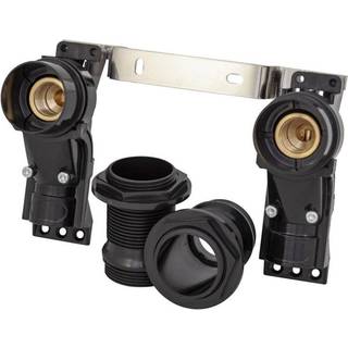 VVS Trading koblingsdåse til gips 15 mm x 1/2" dobbelt 87025.