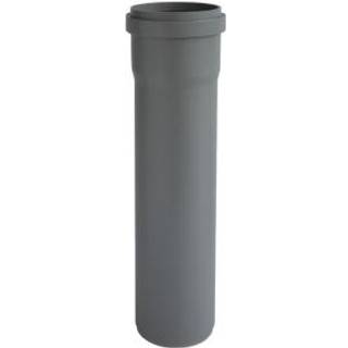 Nicoll HTP afløbsrør med muffe Ø40 mm 150 cm grå