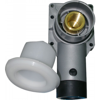 VVS Trading koblingsdåse til gips 15 mm x 1/2" enkelt 87024.