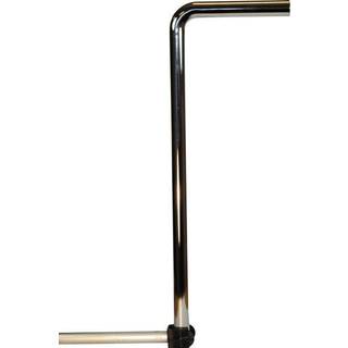 Afløbsrør til håndvask 32 mm vinkel 220x680 mm krom 137.