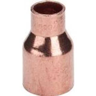 lodde reduktion 22 - 15 mm. Med en loddemuffe og en glat ende