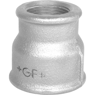 +GF+ Formmuffe galvaniseret reduktion 2 x 1/2