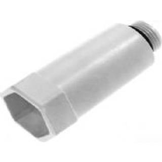 Trykprøveprop 1/2" Hvid Walraven