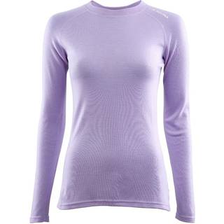 Aclima Women's WarmWool Crewneck Purple Rose, M
