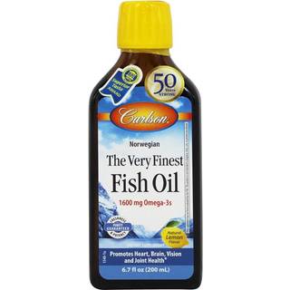 The Very Finest Fish Oil, Natural Lemon - 200 ml.
