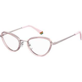 Polaroid PLD D420 35J 52 Briller Kvinder Lyserød - Transparent Pink - 52mm