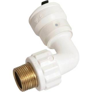 Henco Vision pushvinkel 90° 20 mm x 3/4 tomme push/udvendig gevind
