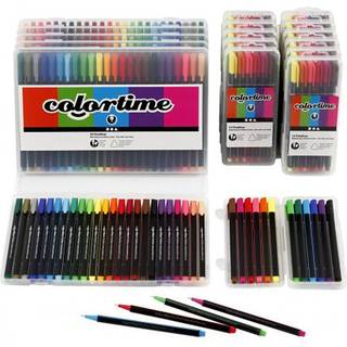 Colortime Fineliner Tusch 18-pak, 0,6-0,7 mm, ass. farver