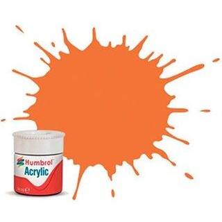 Akrylmaling orange 14ml - Klar erstatning