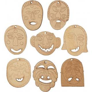 24 Masker til Ophæng - 5,5-7 cm, 4 mm Tykkelse