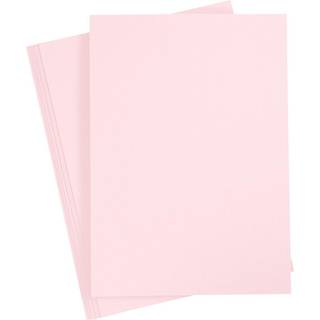 Lys Rosa A4 Karton 210g - 10 Ark til Kreative Projekter