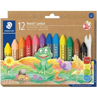 Staedtler Noris Junior Voksfarver | 12 farver