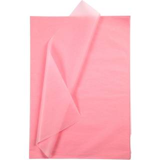 Pink Silkepapir 50x70 cm - 10 ark til kreative projekter