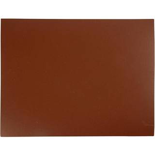 Holdbar linoleumsplade 30x39 cm, brun, 2,5 mm