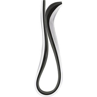 Quillingpapir 100 stk. - Sort, Grå, Hvid, 78 cm x 5 mm