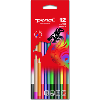 Penol Farveblyanter x12