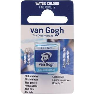Van Gogh Løse Akvarelbrikker Phthalo Blue (570)