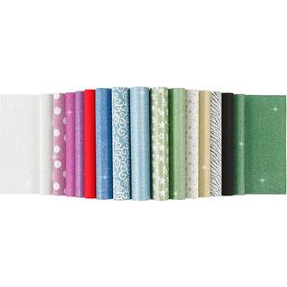 Glitterpapir A4 blok - 30 ark til kreative projekter