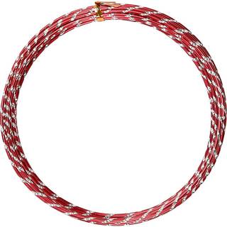 Rød Bonzaitråd 2 mm, Diamond-Cut, 7 meter