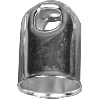 Enderør, diam. 6 mm, forsølvet, 50 stk./ 1 pk.