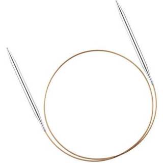 Addi Turbo Rundpinde (faste) 60 cm (2.00-15.00 mm) Med glat overflade. Meget velegnet til uld. "Guld"-kabel.
