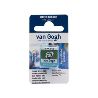 van Gogh akvarelfarve half pan – Hookers Green Light 644