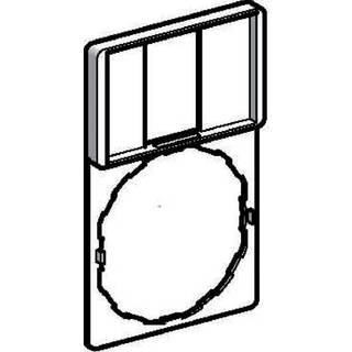 Schneider Electric Skilteholder ZBZ33 for skilt 18x24 moduler