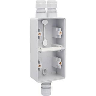 Niko Underlag 2-modul, 3x m20, ip55, grå