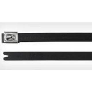 Strips / Kabelbinder holder 28x28mm hvid - 100 stk