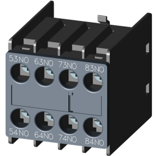 Siemens Hjælpeblok front 4no skrue