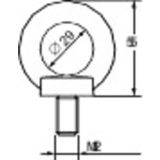 Schneider Løfteøje m12 830kg