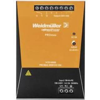 Weidmüller Stømforsyning pro max 480w 24v 20a
