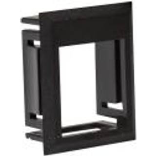 Leviton Montage ramme sort for udtag til leviton keystone konnekter