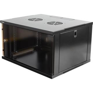 Deltaco 19-5406B - 6U Wall-Mount Rack Cabinet