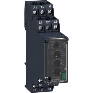 Schneider Zelio kontrolrelæ for måling af understrøm og/eller overstrøm 4mA..1A 2 C/O 8A 24-240 VAC/DC