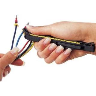 Hellermann Ledningsmærke p gul w2