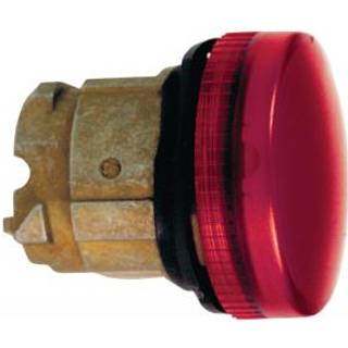 Schneider Lampehoved rød  m/led zb4bv043s