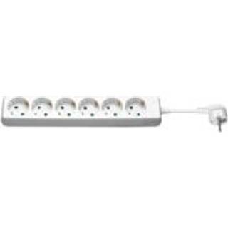 MICROCONNECT 6-way Schuko power Socket 1.5m