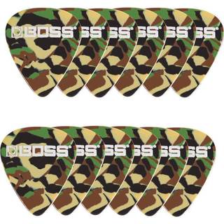 Boss CELLULOID PICK BPK-12-CT 12-pak Camo Thin