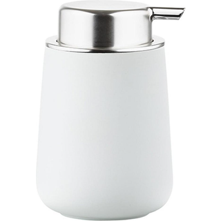 Zone nova sæbedispenser hvid porcelæn/sorttouch