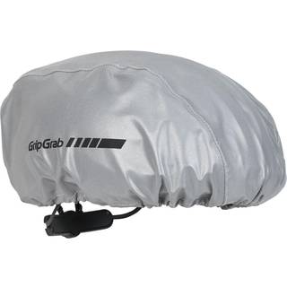 Gripgrab Reflective Helmet Cover Grey, OneSize