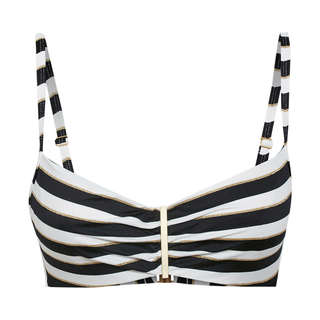 Femilet Belize Underwired Bikini Bra - Black/White - E 70