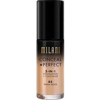 Milani Cosmetics Conceal + Perfect 2 In 1 Foundation + Concealer Warm Beige 30ml