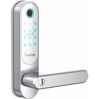 EasyTouch Kodelås 808 Hvid Dørlås med Fingeraftryk