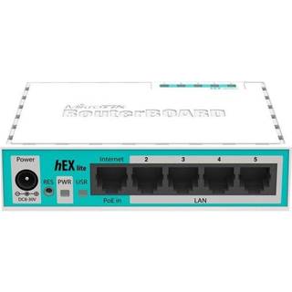Mikrotik Hex Lite Kabelforbundet Router Hvid