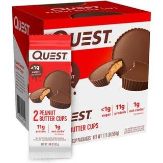 QUEST NUTRITION PEANUT BUTTER CUPS 12 x 42 g-Peanut Butter