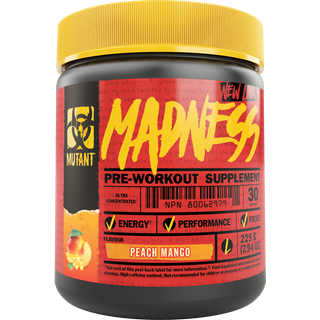 MUTANT MADNESS 30 PORTIONER -Peach Mango